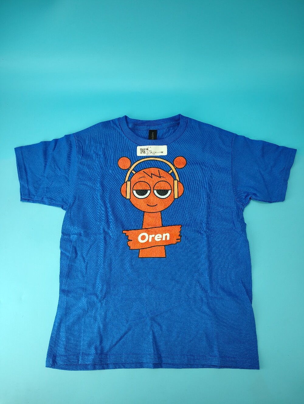 New Incredibox Sprunki Boys Size Youth M / Medium T Shirt Blue Orange Oren New